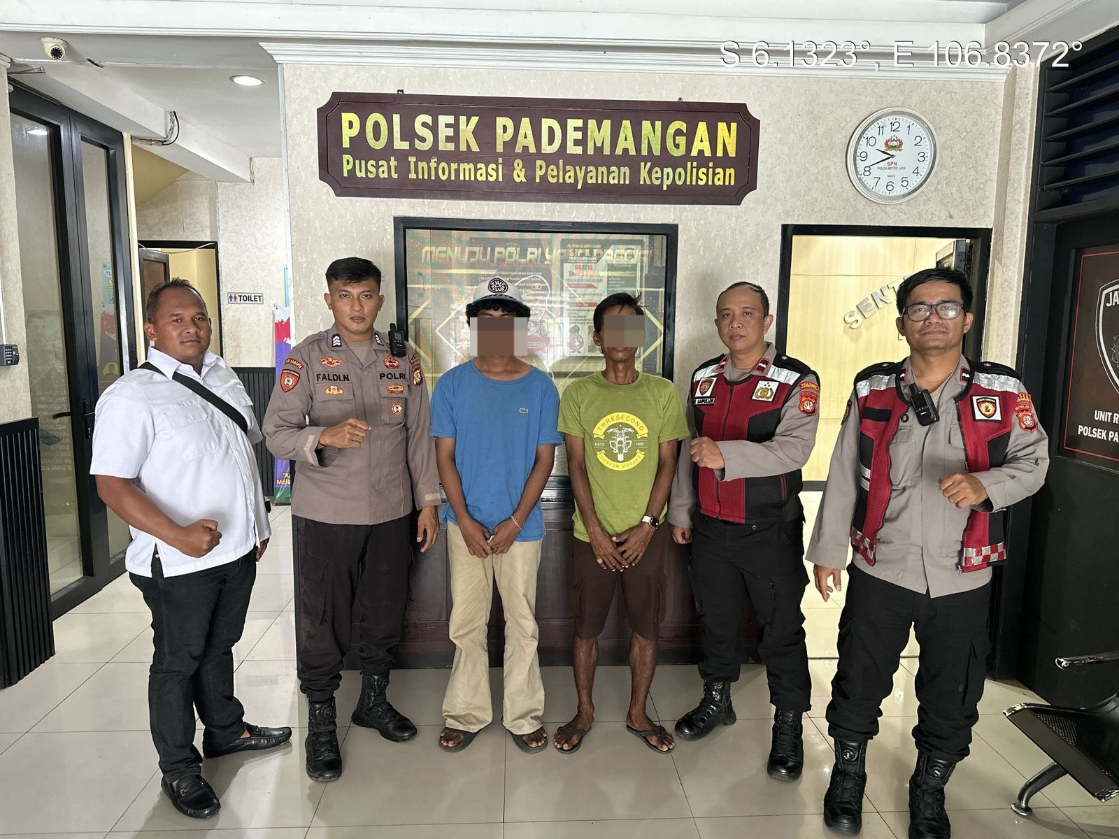 Polisi Amankan Dua Pak Ogah di Pademangan, Bagian dari Operasi “Jaga Lingkungan”