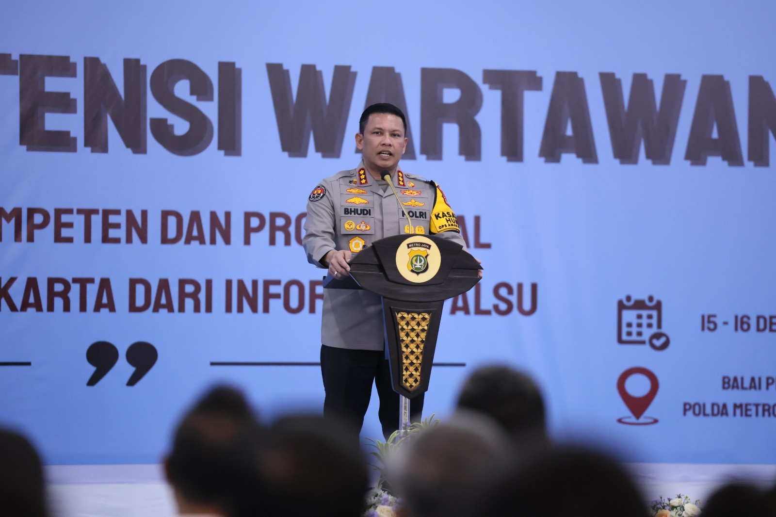 UKW 2025 Resmi Ditutup, Kabid Humas PMJ: Pers Profesional Mitra Strategis Polri Tangkal Hoaks