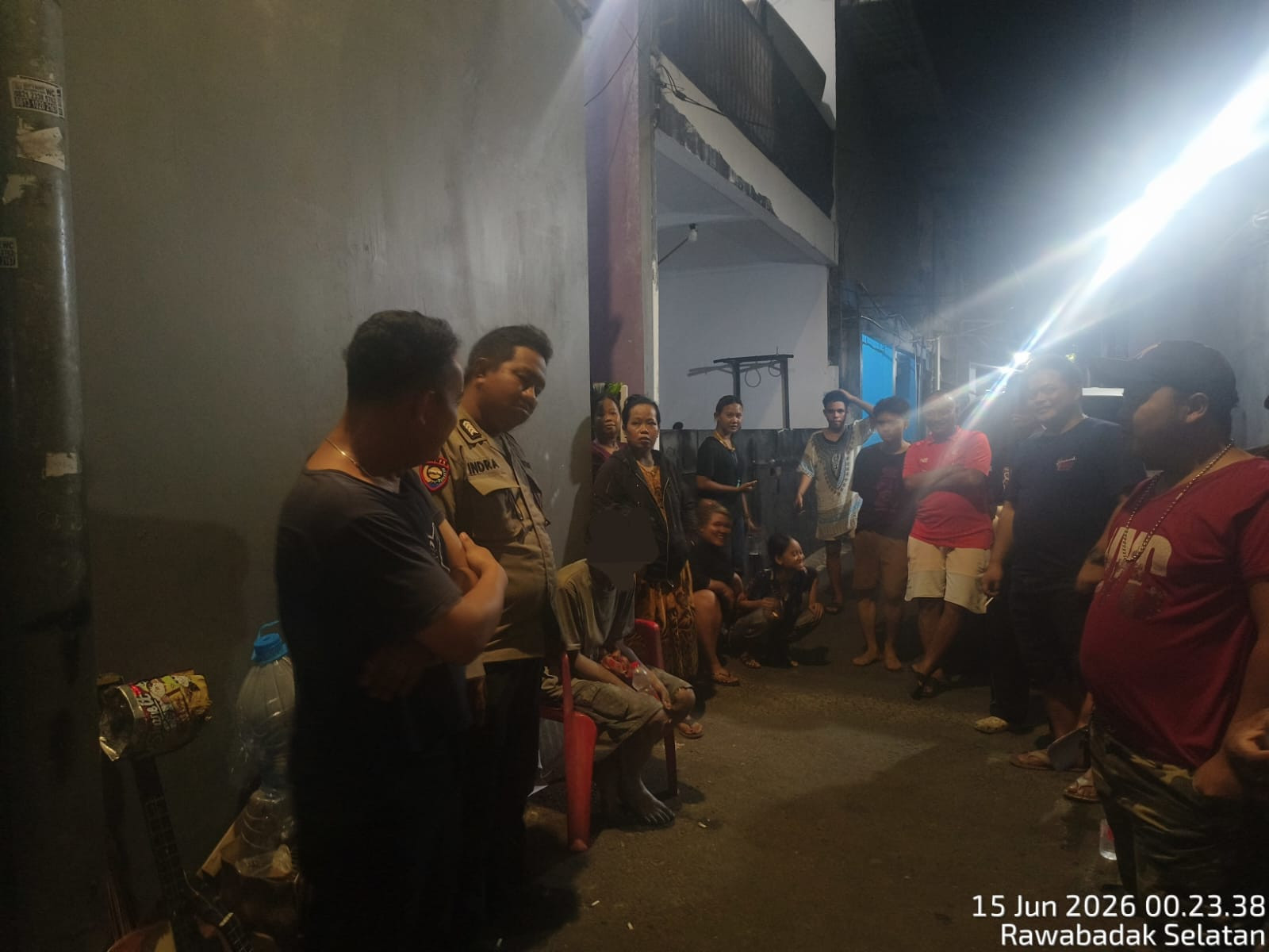 Respon Cepat Layanan Polisi 110 : Polres Metro Jakarta Utara  Tindak  Lanjuti Laporan Dugaan Curanmor di Koja