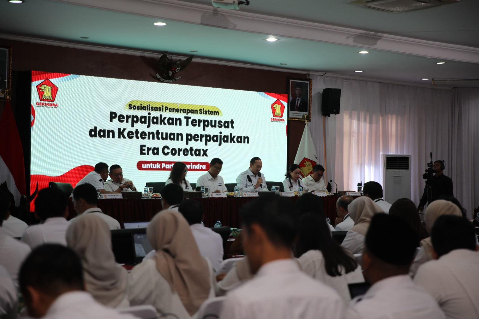 Sosialisasi Sistem Perpajakan Terpusat dan Ketentuan Era Core Tax, Gerindra Ajak Kader Taat Pajak