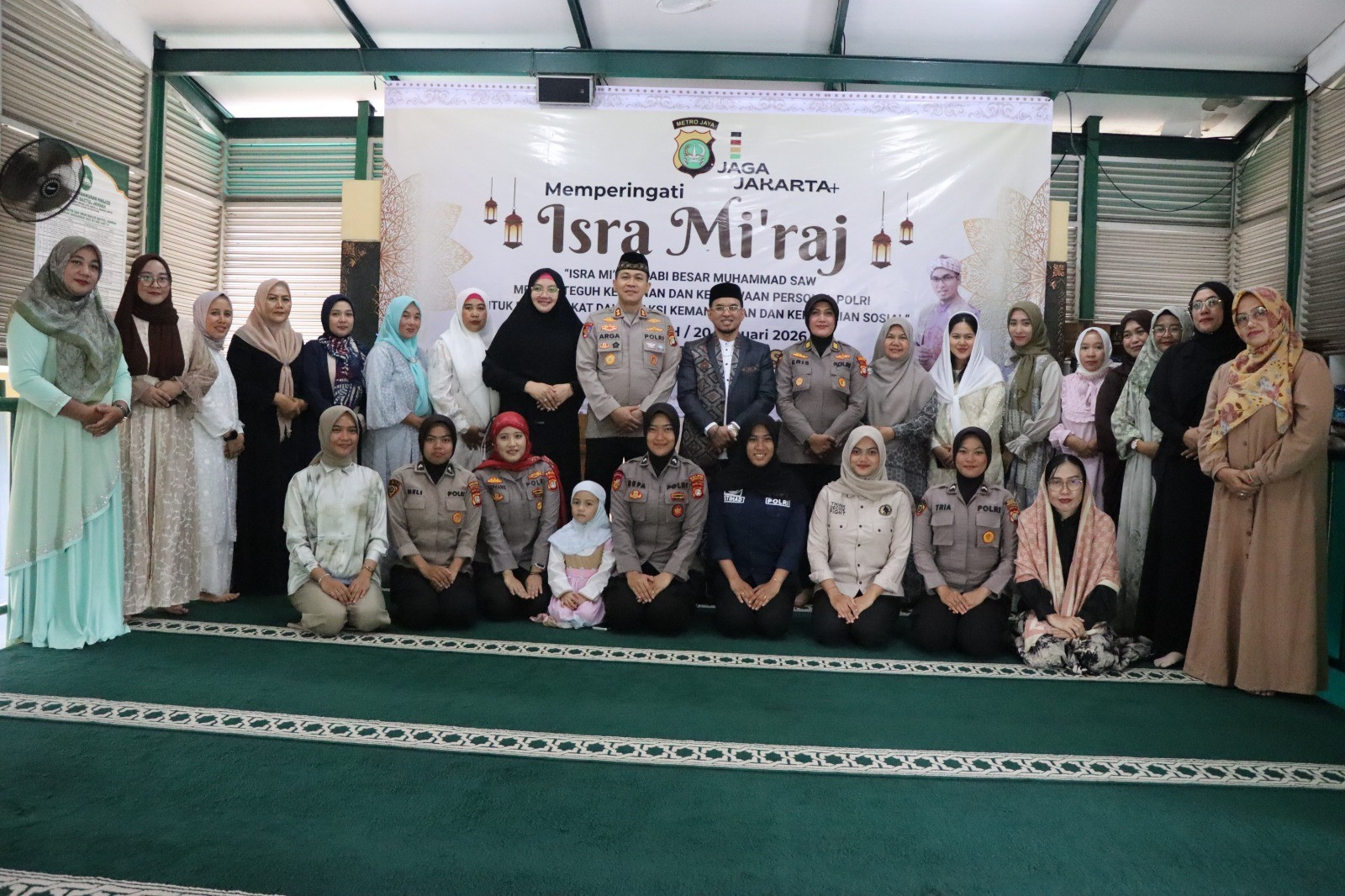 Polres Kepulauan Seribu Peringati Isra Mi’raj Nabi Muhammad SAW 1447 H