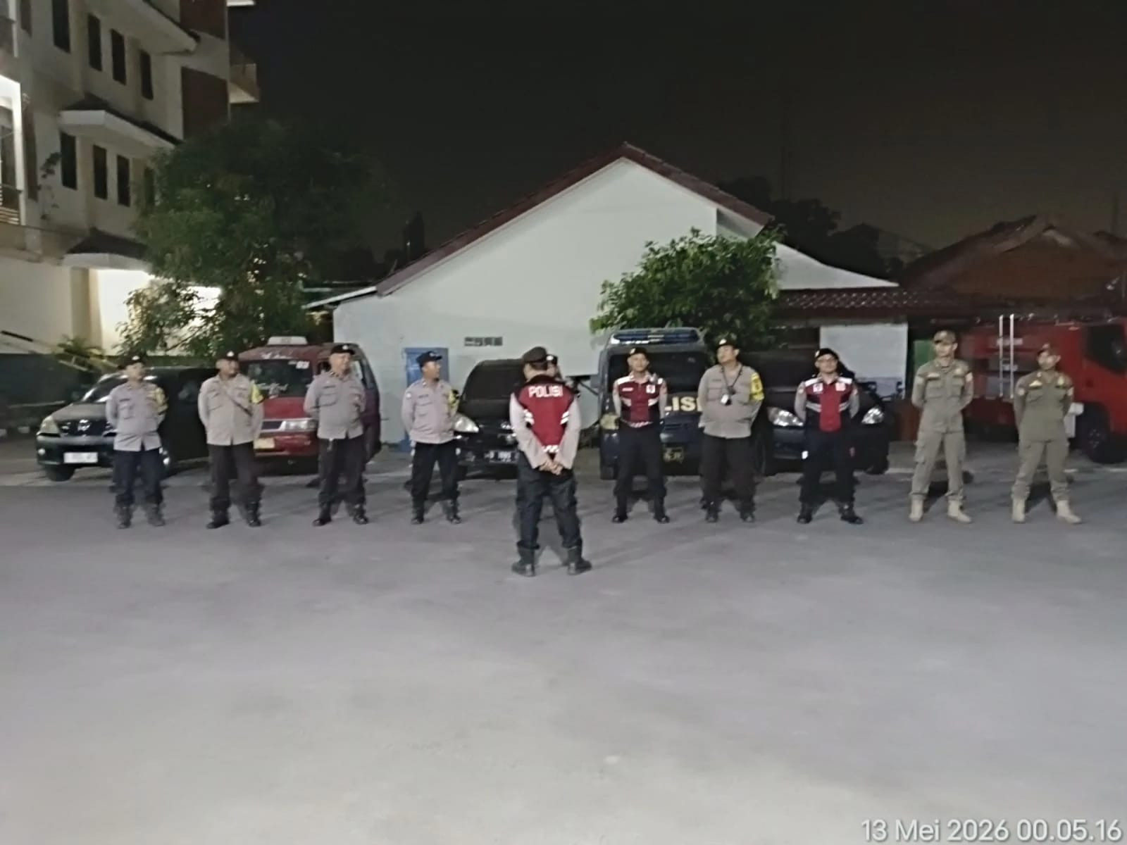 Polsek Cilincing Gelar Apel Tiga Pilar dan Patroli KRYD, Antisipasi Tawuran dan Gangguan Kamtibmas