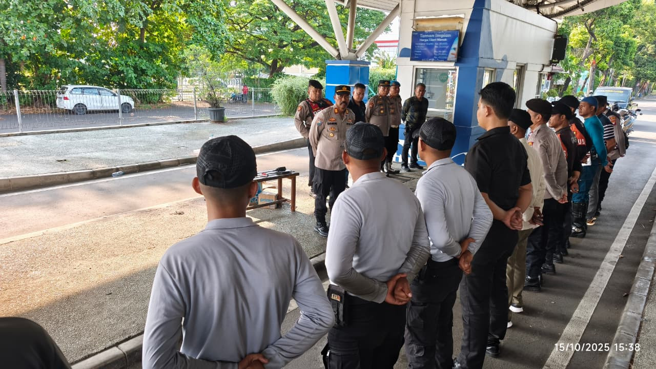 Aksi Unjuk Rasa di PT Pembangunan Jaya Ancol Batal, Polsek Pademangan Tetap Gelar Apel Konsolidasi Pengamanan