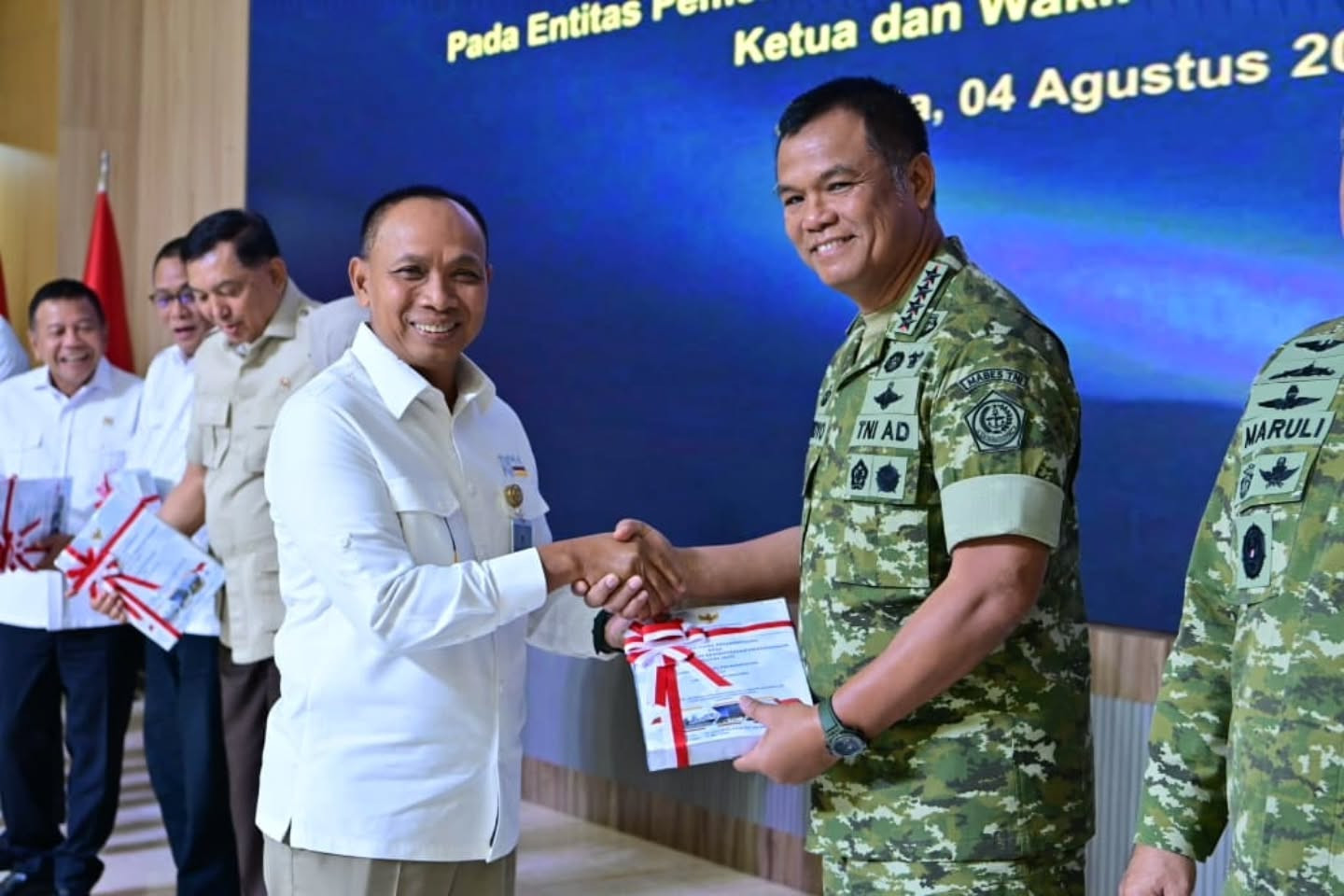 Wapang TNI Hadiri Penyampaian LHP BPK atas Laporan Keuangan Kementerian/Lembaga Tahun Anggaran 2025