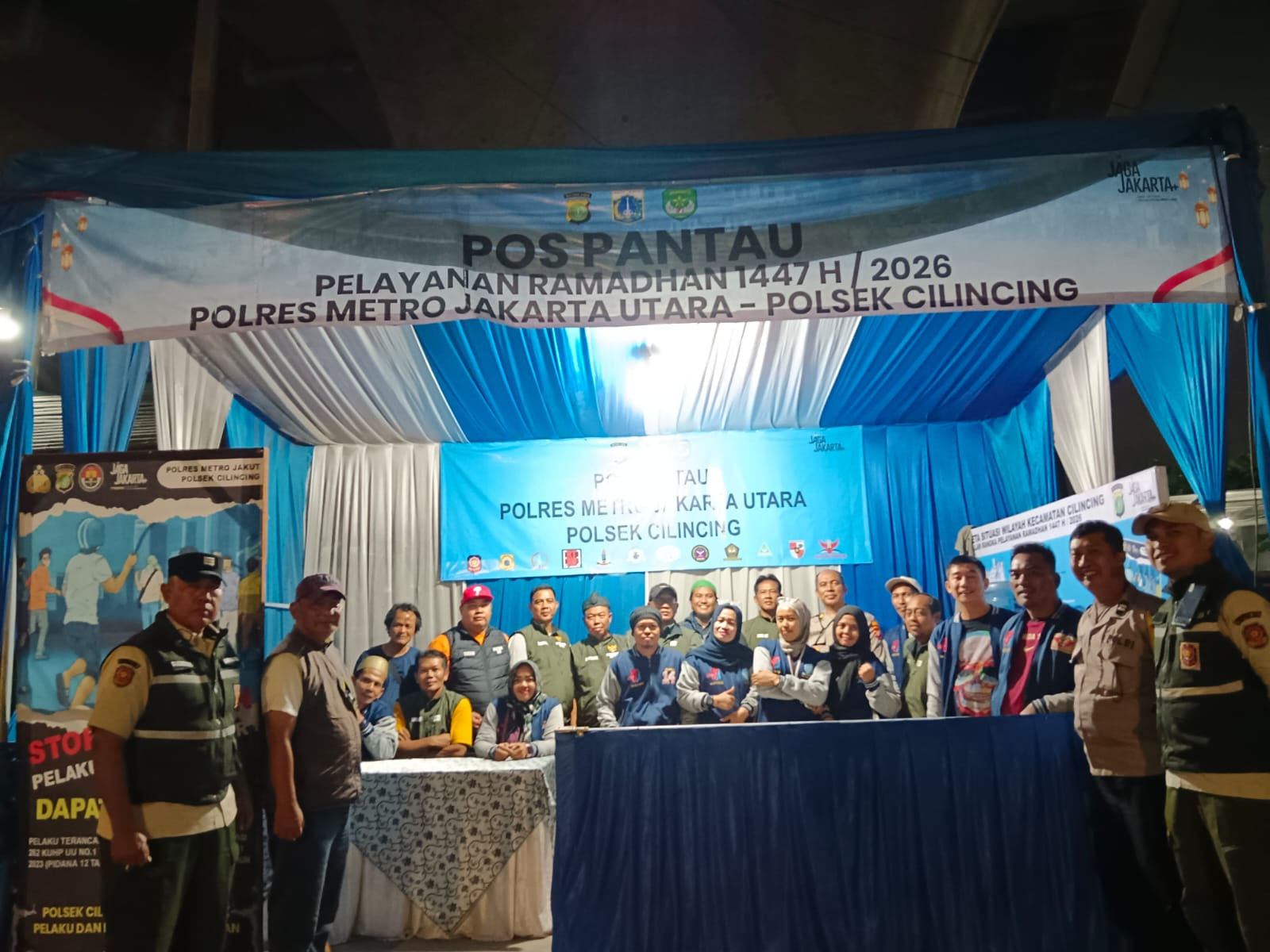 Pengurus RW–RT Kalibaru Kompak Jaga Keamanan Lingkungan Selama Bulan Suci Ramadhan