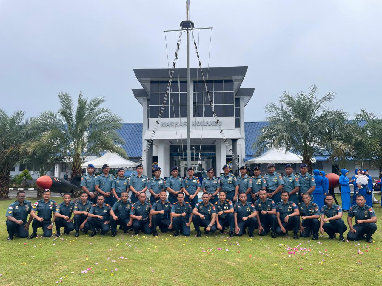 Lanal Sabang Gelar Upacara Kenaikan Pangkat Prajurit