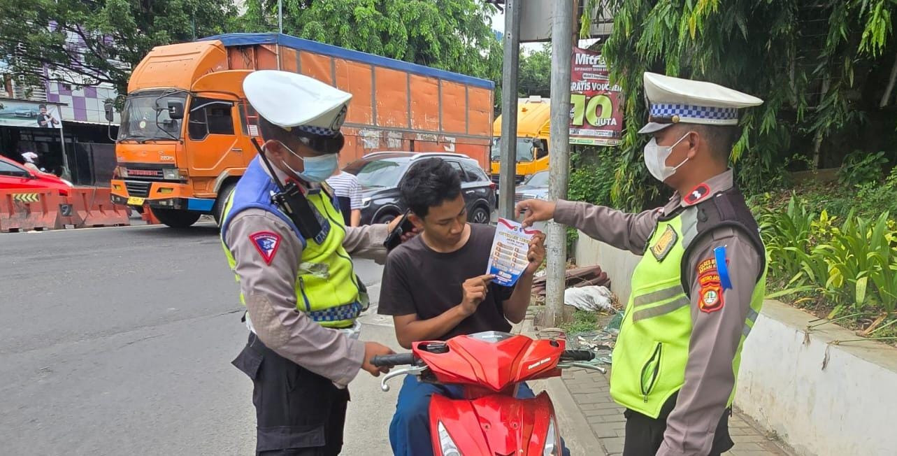 Polsek Medan Satria Gelar Operasi Zebra Jaya 2025 di Harapan Indah