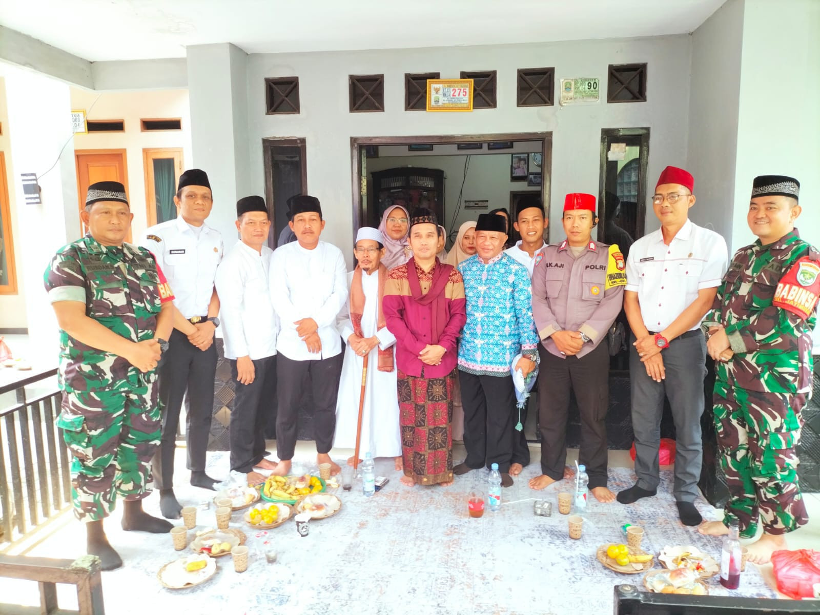 Jaga Kekhidmatan Acara, Tiga Pilar Pondok Gede Monitoring Maulid Nabi di Jatimurni