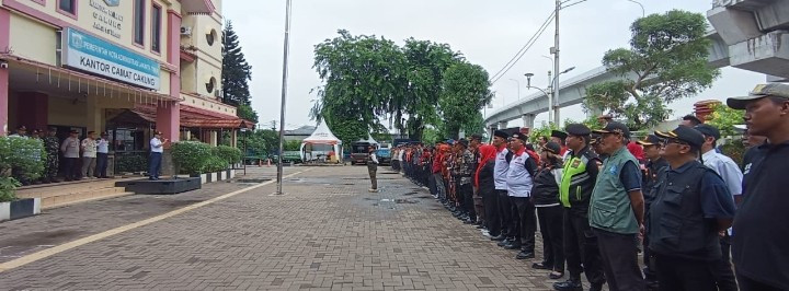 Apel Kesiapsiagaan Natal 2025, Kecamatan Cakung Perkuat Sinergi Empat Pilar