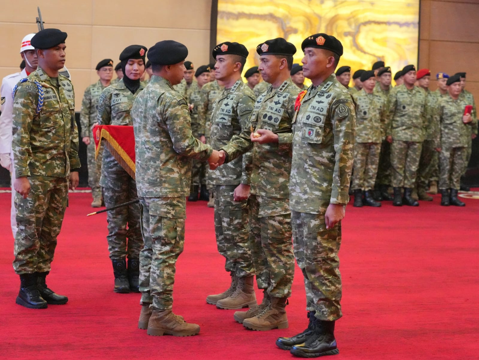 Panglima TNI Pimpin Sertijab, Pelantikan Kaster TNI dan Terima Laporan Korps Kenaikan Pangkat Pati TNI