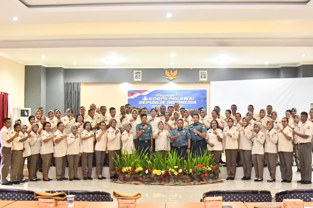 Kodaeral IX Gelar Penyuluhan Hukum Bagi ASN Kodaeral IX Dalam Rangka HUT Korpri Ke-54 TA. 2025