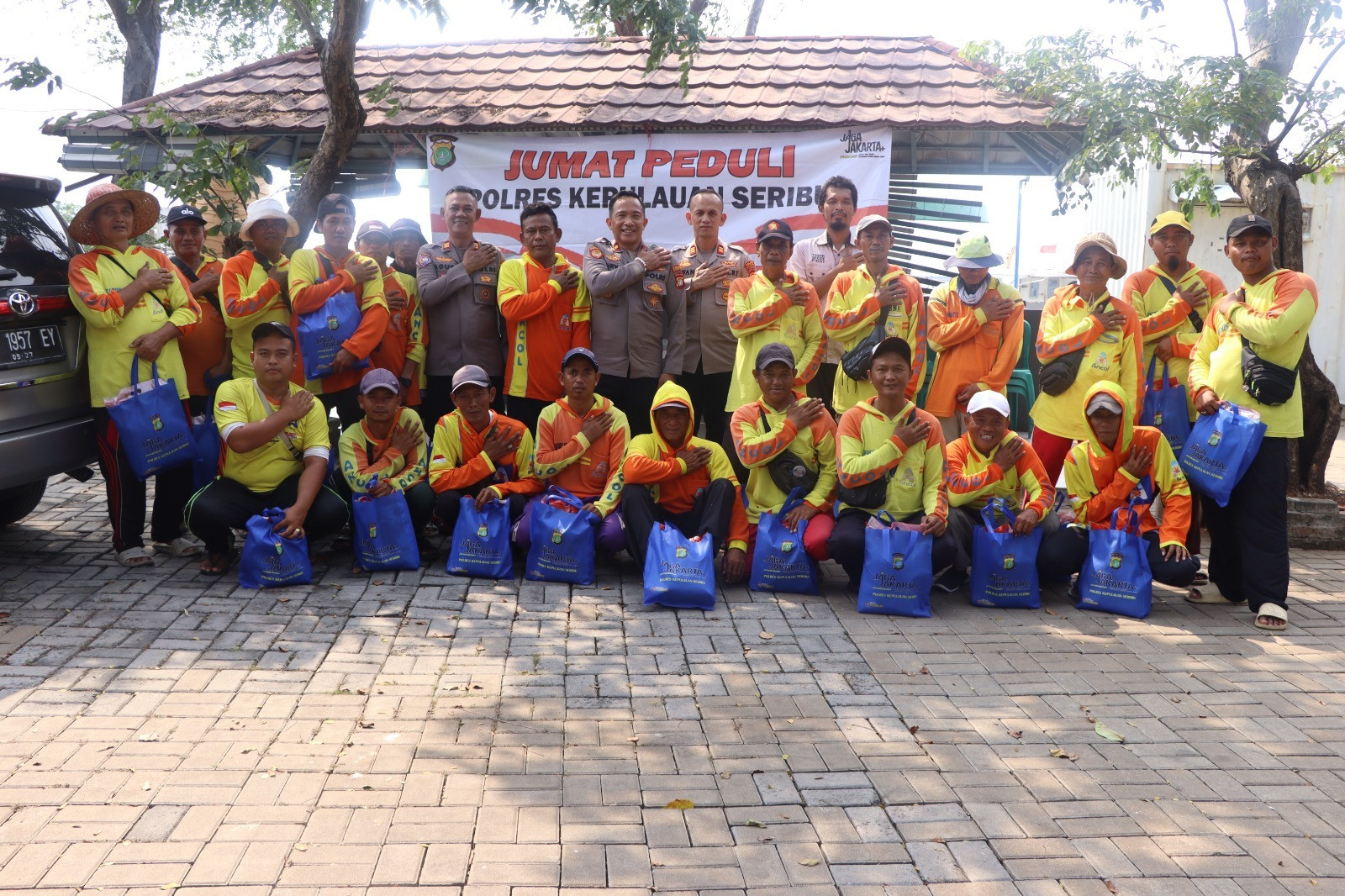 Polres Kepulauan Seribu Gelar Jumat Peduli Bersama Sabuk Kamtibmas Nelayan, Perkuat Kemitraan Jaga Kamtibmas