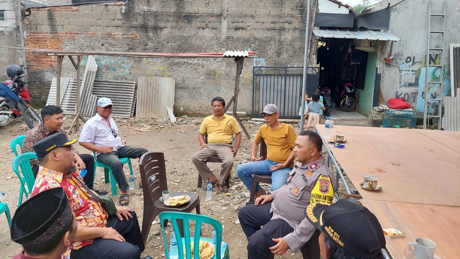 Polri Hadir di Tengah Masyarakat, DDS Perkuat Keamanan Lingkungan Medansatria