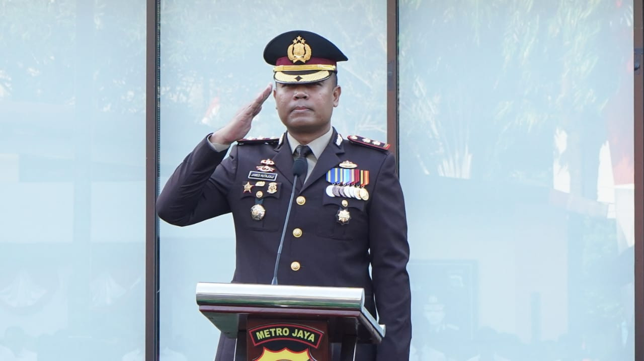 Polres Metro Jakarta Utara Gelar Upacara HUT ke-80 RI, Berlangsung Khidmat dan Penuh Semangat