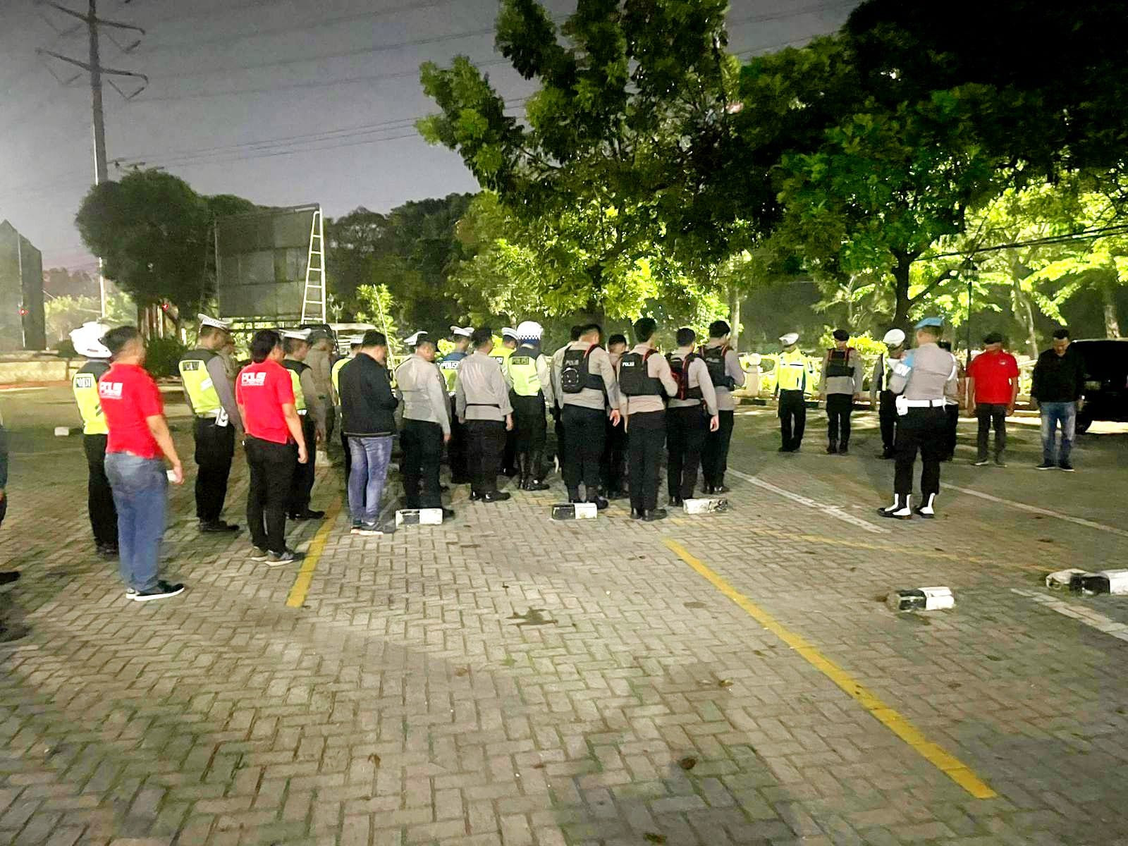 Polsek Rawalumbu Gelar Patroli Skala Besar, Antisipasi Balap Liar dan Tawuran Remaja