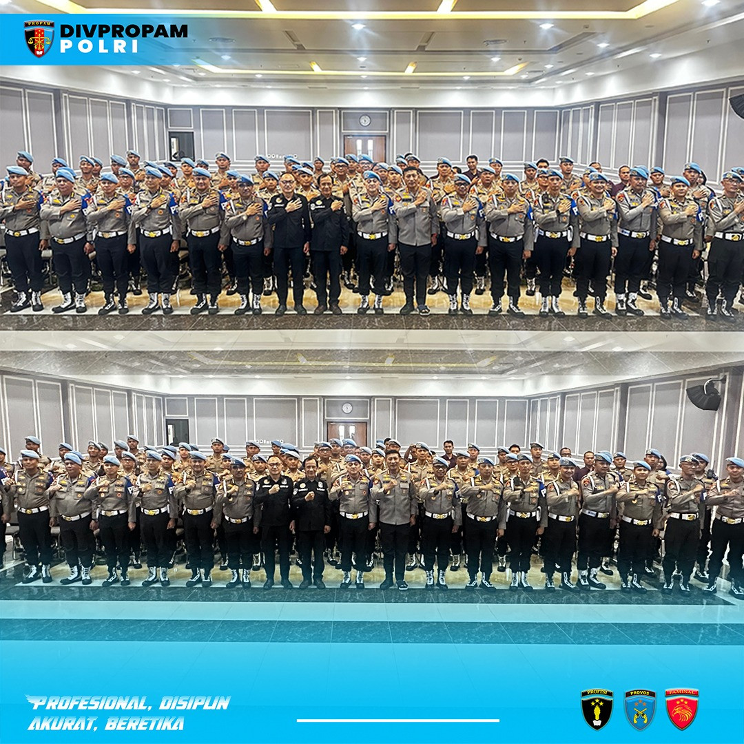 Divpropam Polri Gelar Pelatihan Sistem Pengamanan dan Audit VIP Bersama Tenaga Ahli