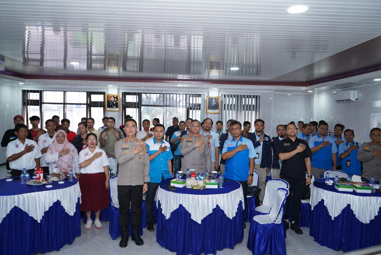 Halal Bihalal Idul Fitri 1447 H, Polres Metro Jakarta Utara Perkuat Sinergi dengan Serikat Buruh