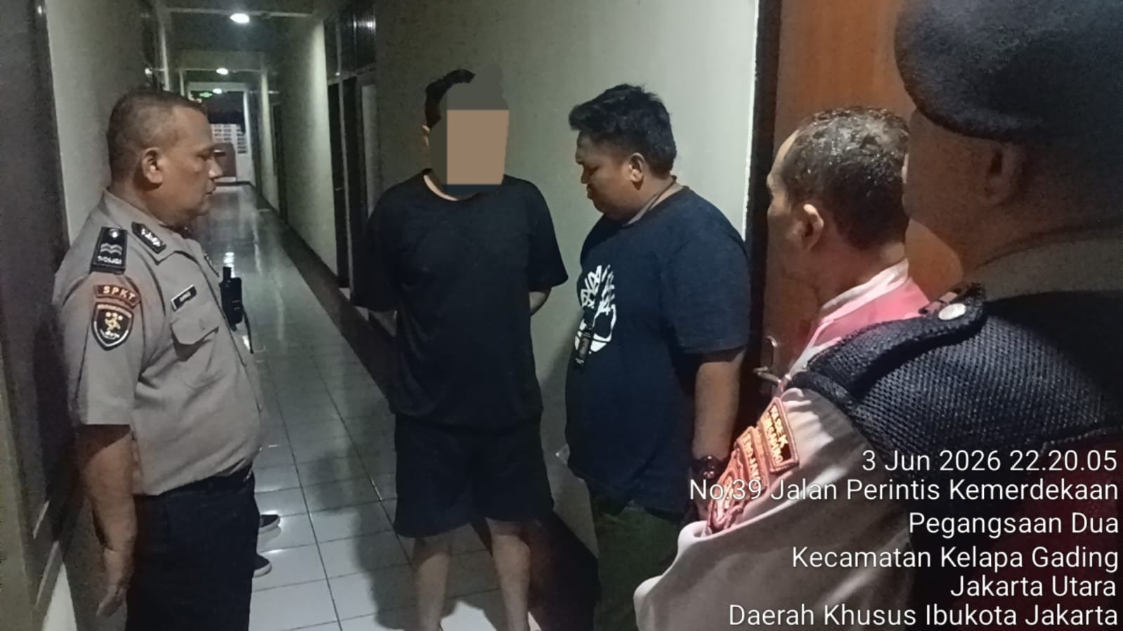 Respon Cepat Call Center 110, Polsek Kelapa Gading Cek Laporan Dugaan Penyekapan
