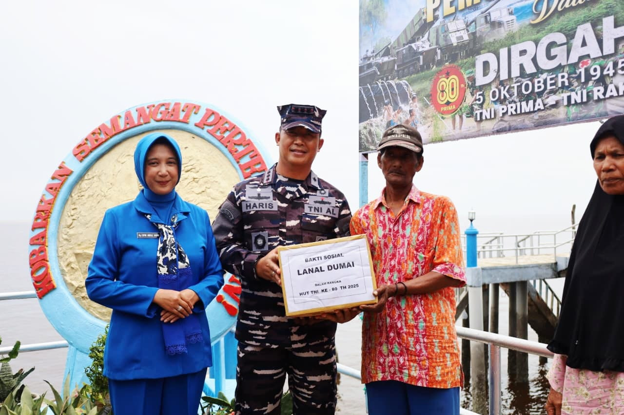 Bakti Untuk Negeri, Dari Bagansiapiapi Hingga Panipahan TNI Angkatan Laut Hadir Untuk Rakyat