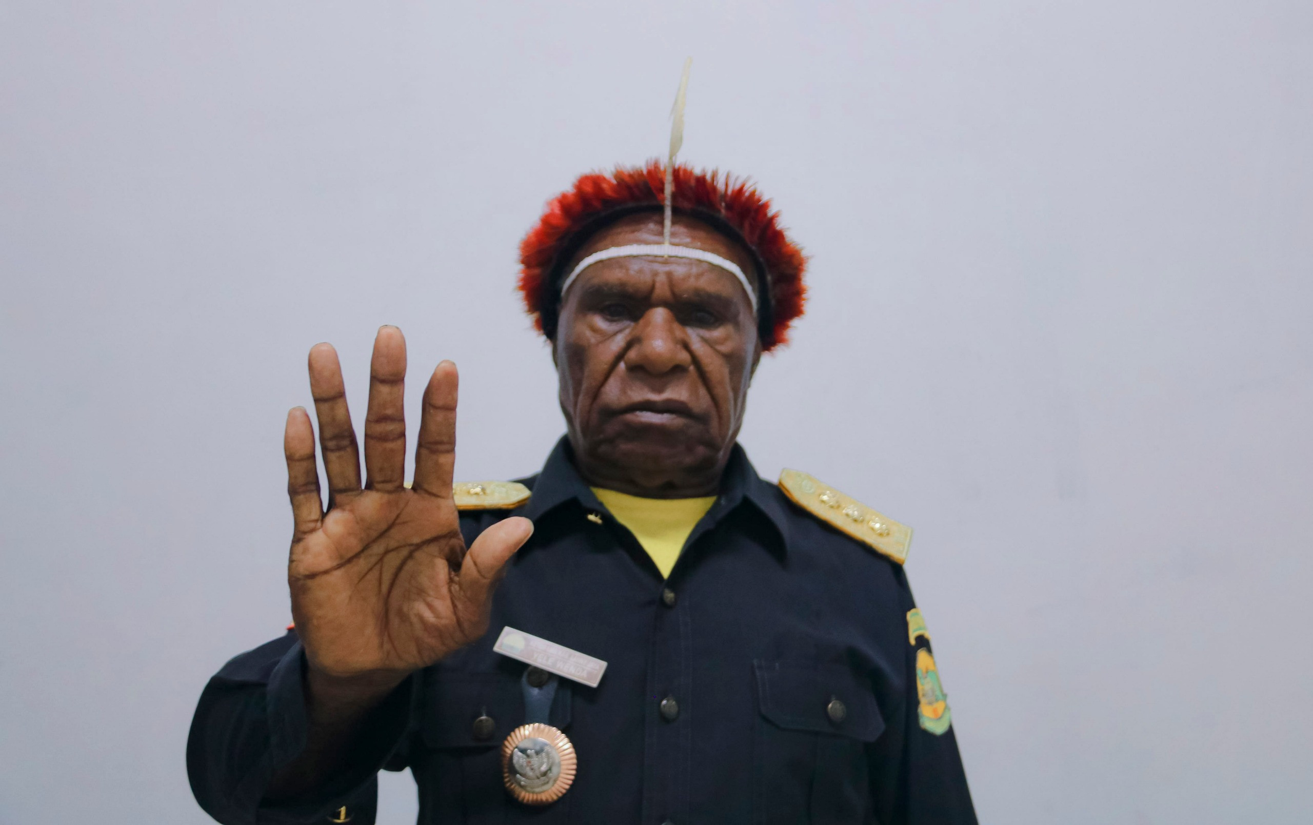 Tokoh Adat Lanny Jaya Nyatakan Dukungan Penuh untuk Satgas Damai Cartenz