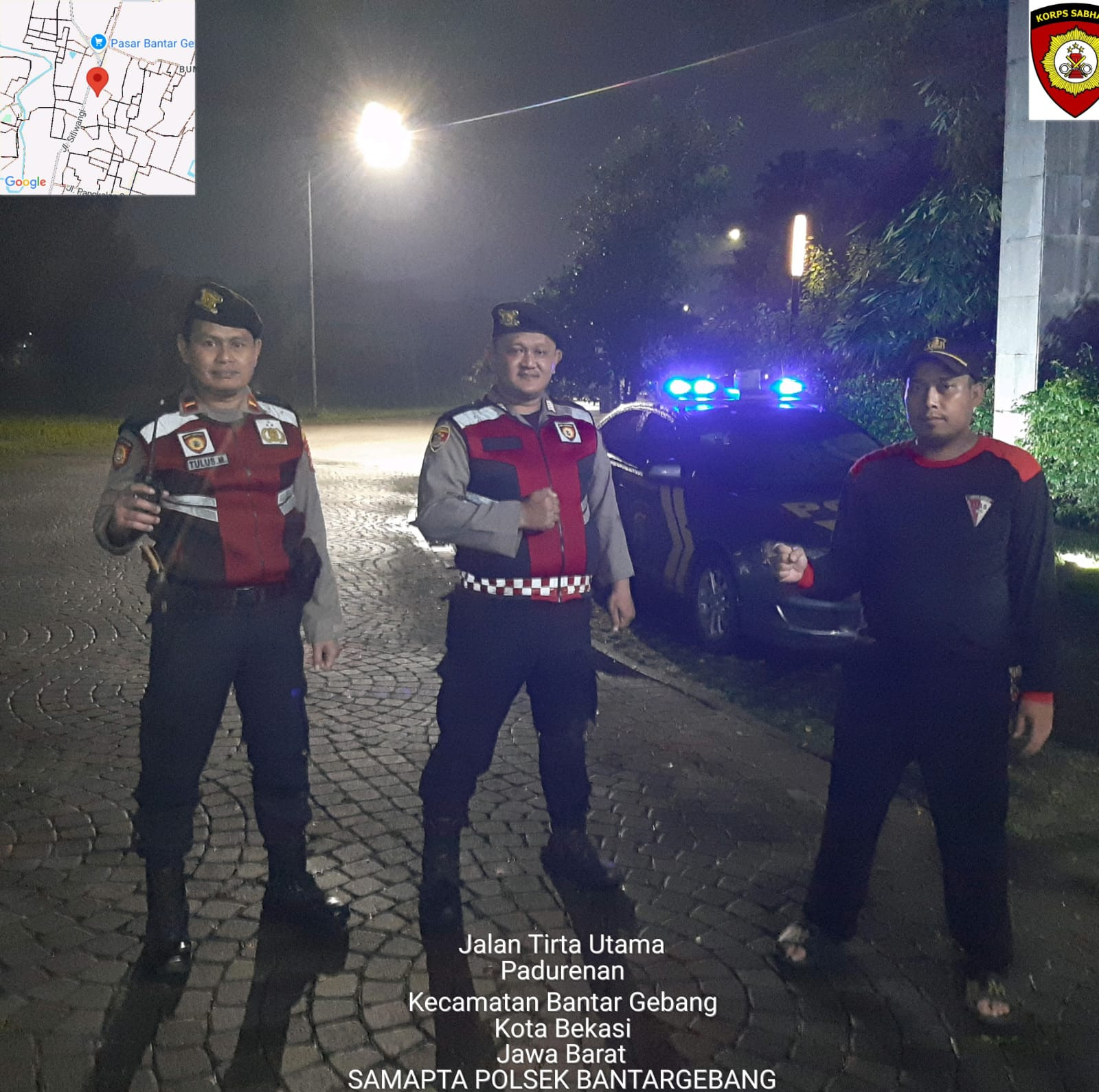 Polsek Bantargebang Gelar Patroli Mobile Antisipasi Guantibmas