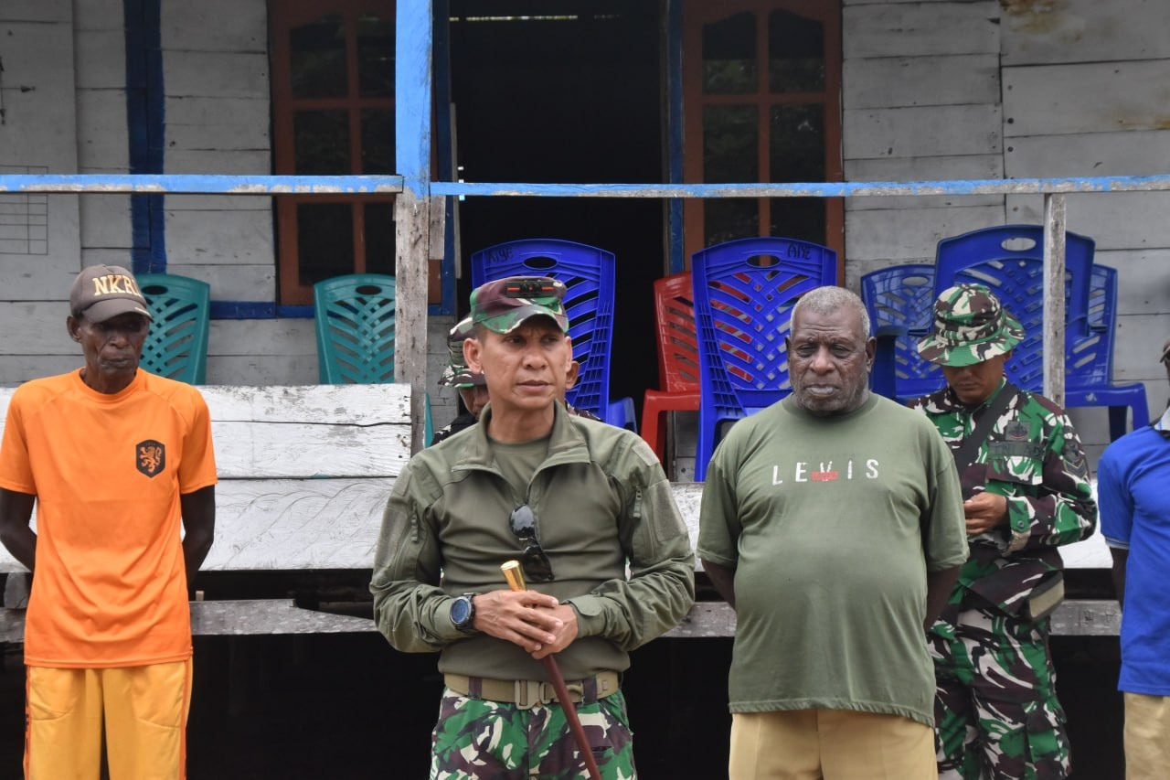 Dandim 1710/Mimika Tinjau Rencana Lokasi Sasaran TMMD Ke-128 TA 2026 di Distrik Mimika Tengah