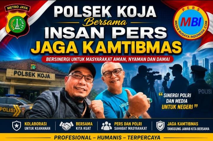 Polsek Koja Tegaskan Kemitraan dengan Insan Pers untuk Ciptakan Lingkungan Aman