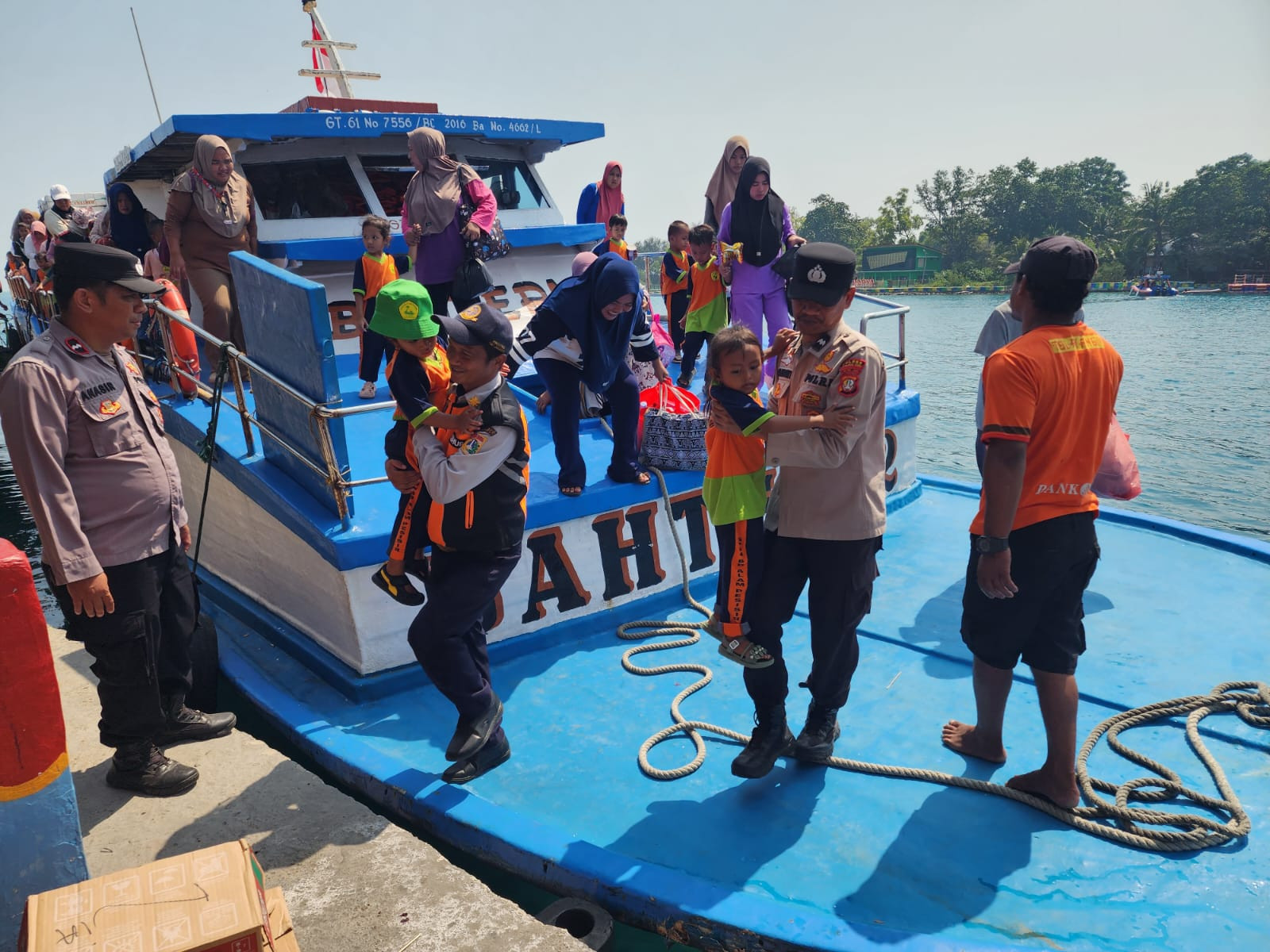 Kapolres Kepulauan Seribu: Jakarta On The Spot Hadir di Dermaga untuk Jaga Keselamatan dan Kenyamanan Wisatawan