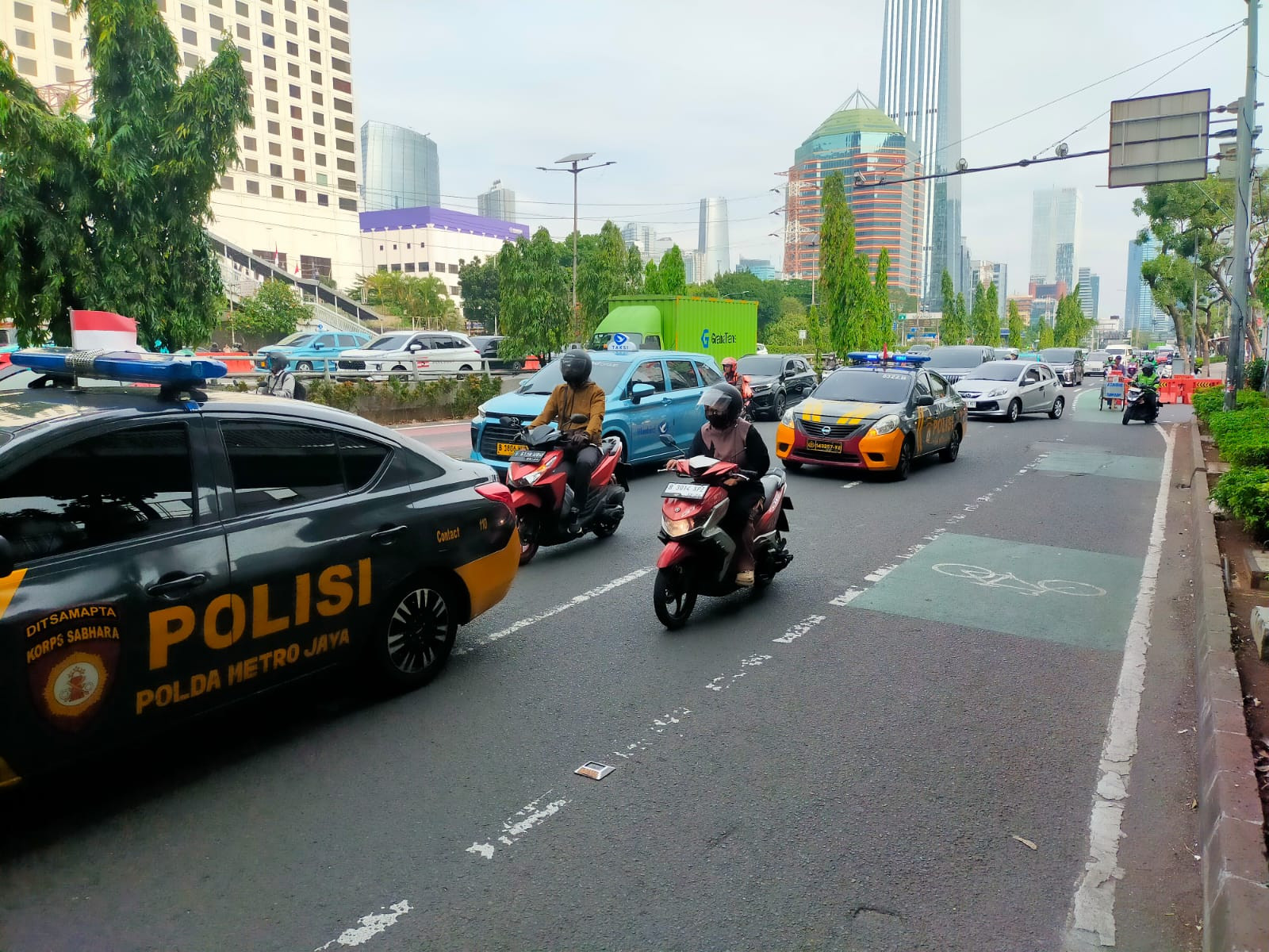 Dua Tim Bergerak! Polda Metro Jaya Pantau Situasi Kamtibmas Ibu Kota