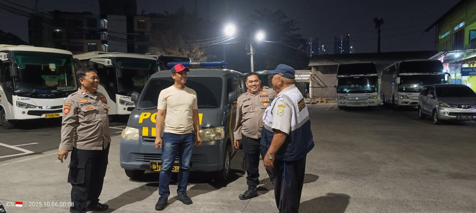 Polsek Bekasi Selatan Tingkatkan Patroli Malam, Cegah 3 C dan Balap Liar