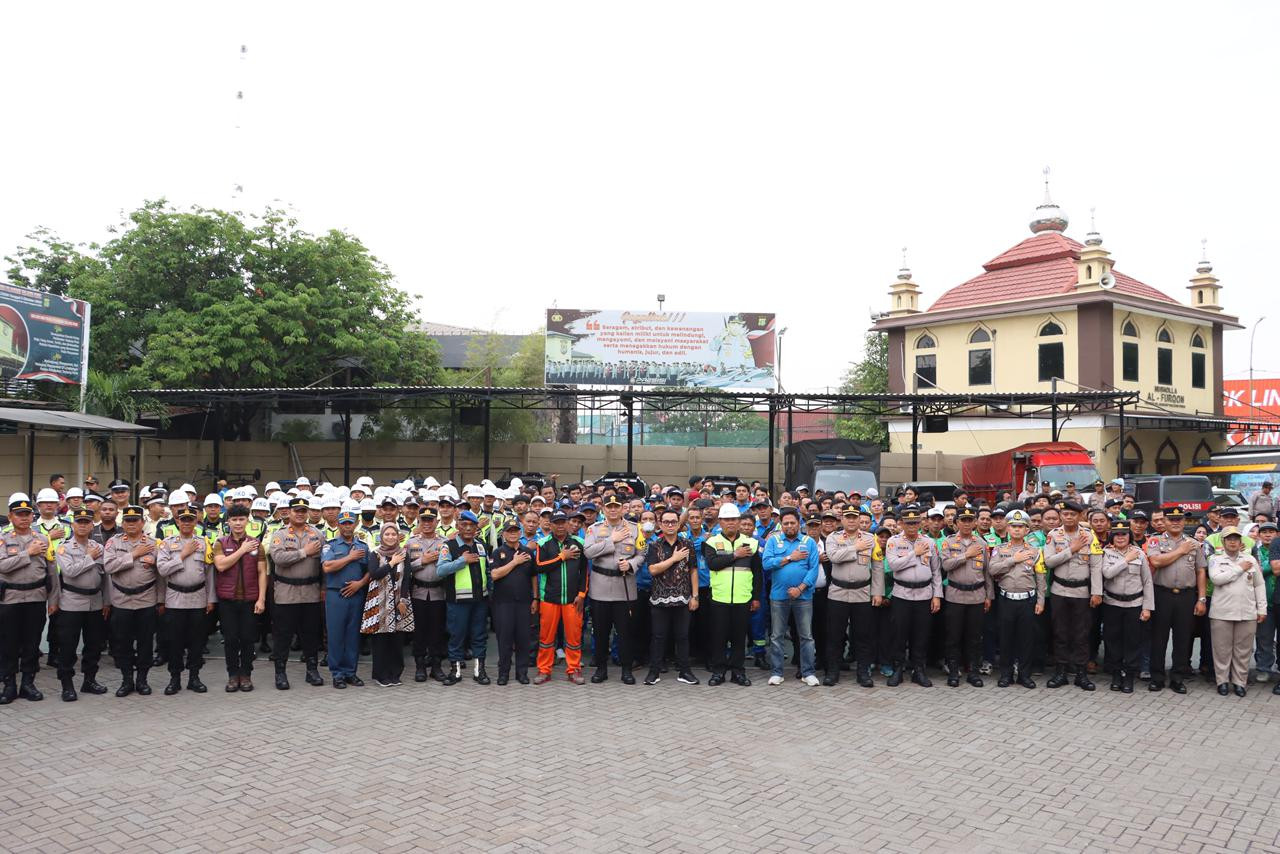 Apel Siaga Potmas, Jaga Jakarta, Amankan Pelabuhan Tanjung Priok