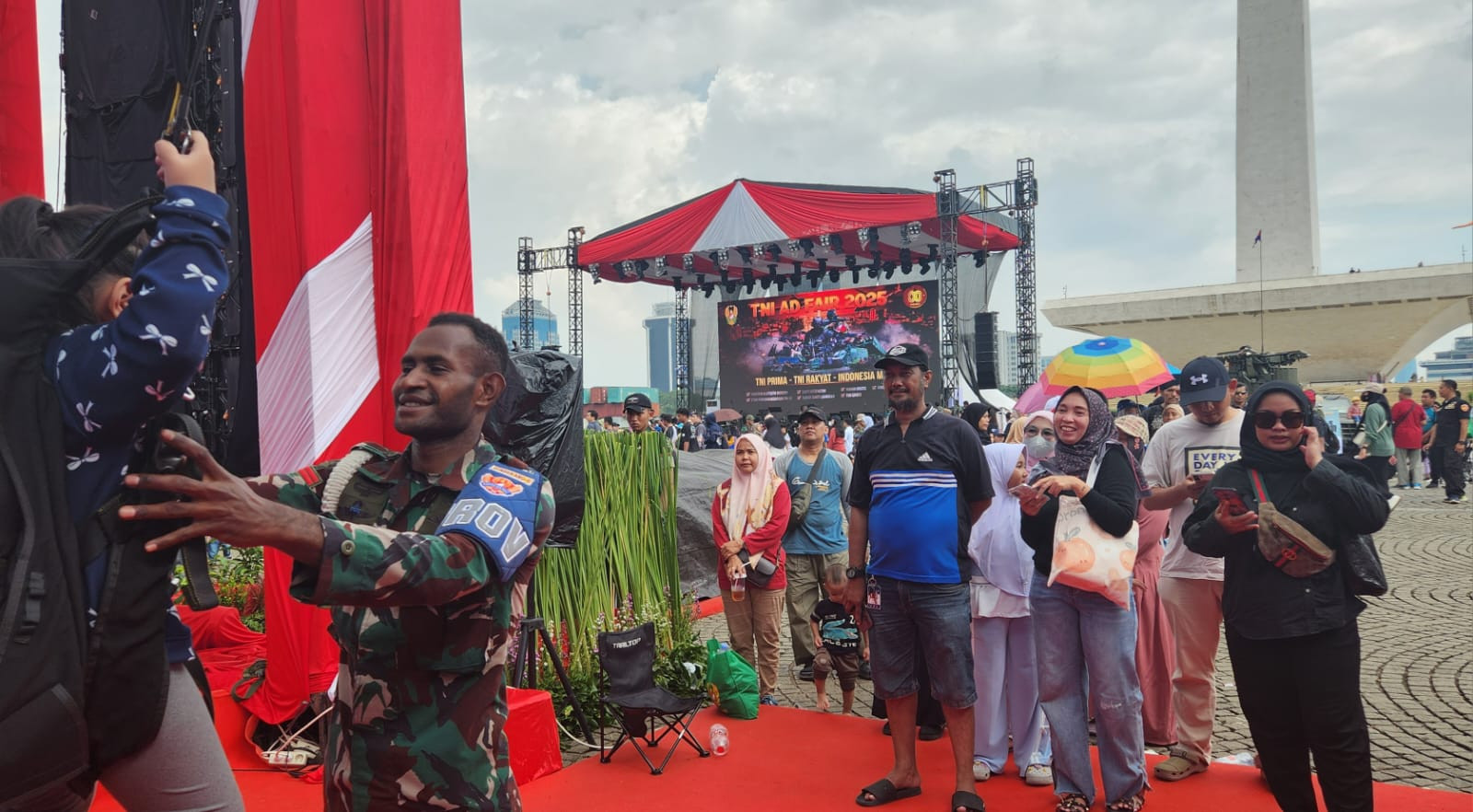 Dari Lari Bareng Kasad hingga Es Krim Gratis, TNI AD Fair Hari Kedua Diserbu Ribuan Pengunjung