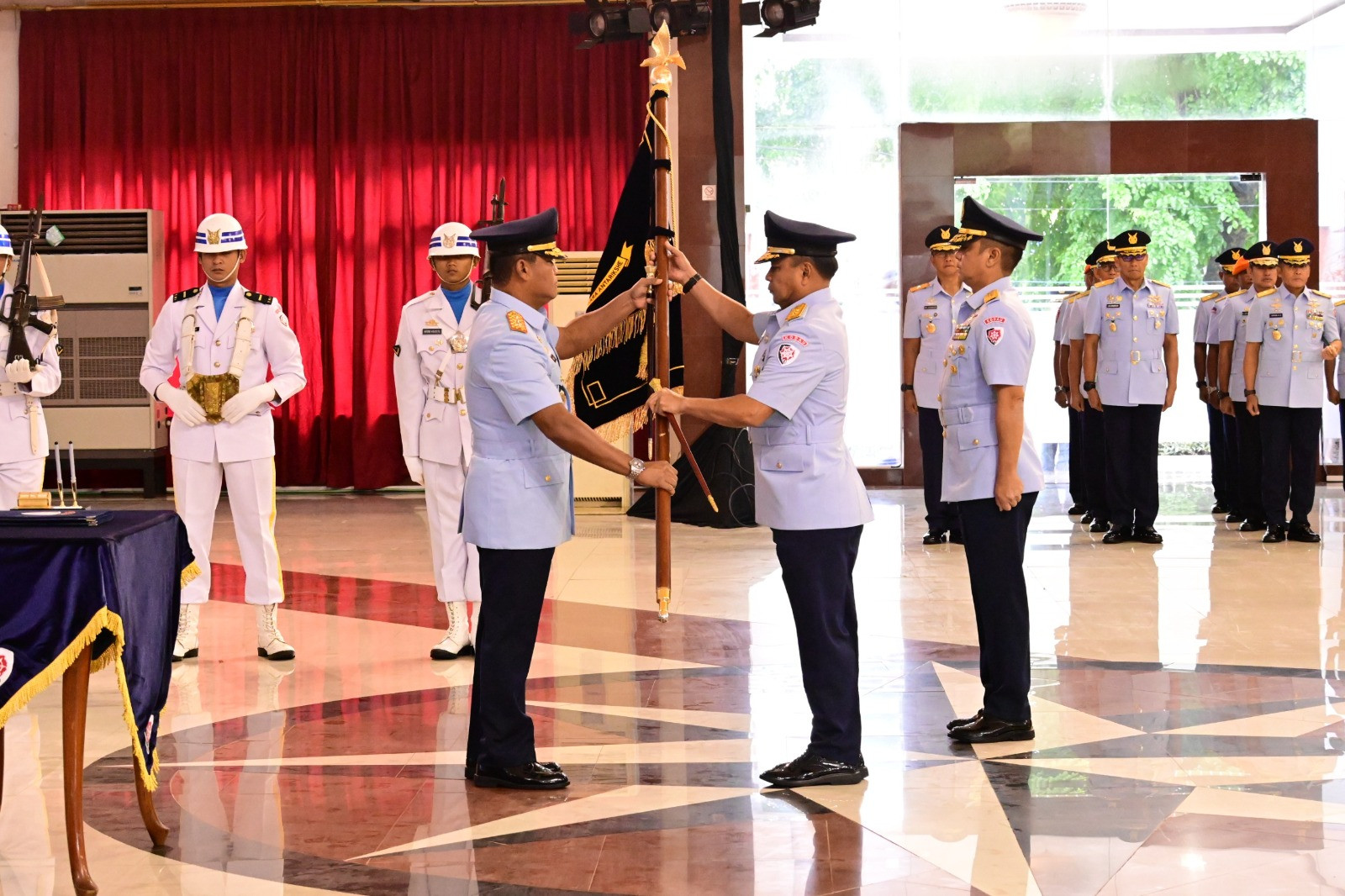 Danlanud Sultan Hasanuddin Hadiri Sertijab Pangkodau II