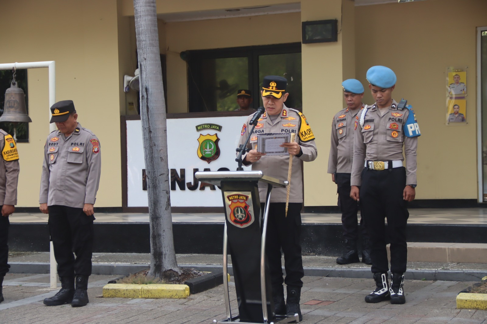 Kapolres Kepulauan Seribu: “Pemimpin Hebat Lahir dari Anggota yang Hebat dan Disiplin”