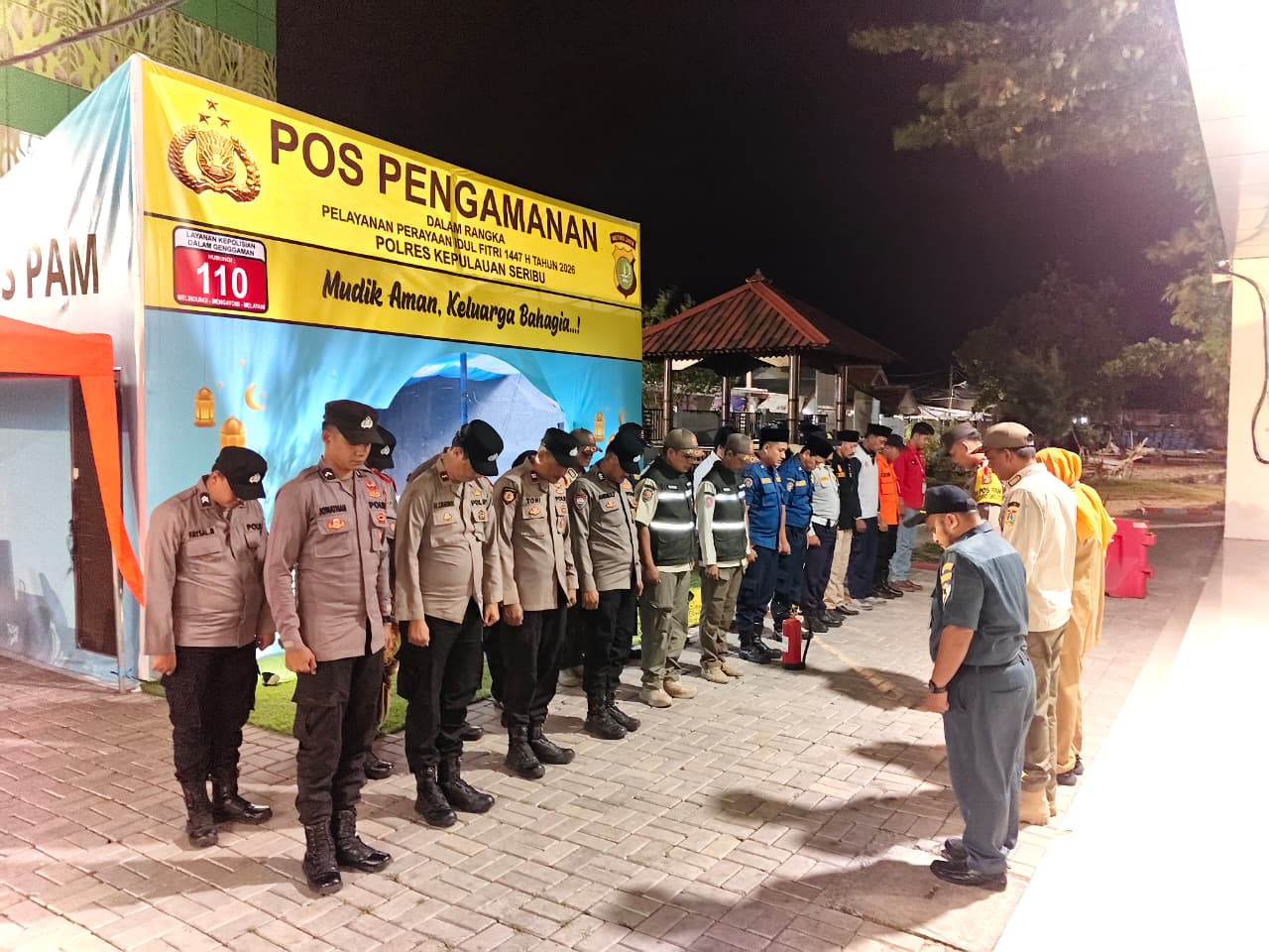 Polres Kepulauan Seribu Hadirkan 5 Pospam Ops Ketupat Jaya 2026, Siap Beri Pelayanan Maksimal Selama Libur Idul Fitri