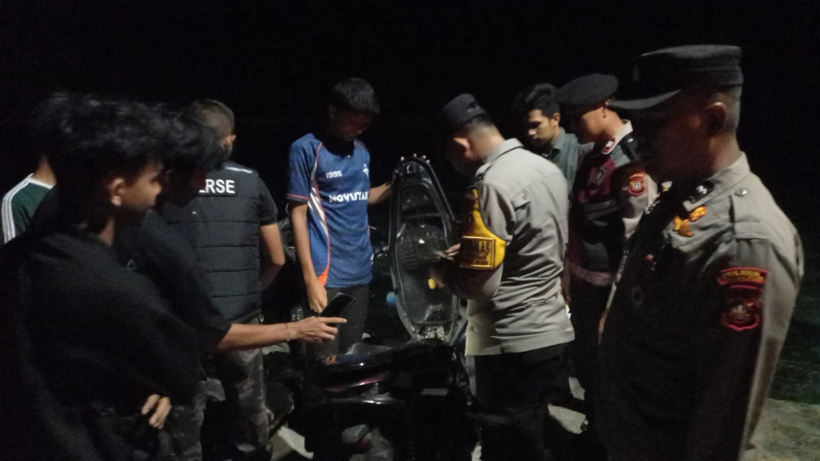 Jakarta On The Spot di Pulau-Pulau Penduduk, Polsek Kepulauan Seribu Selatan Sosialisasikan Layanan Polisi 110