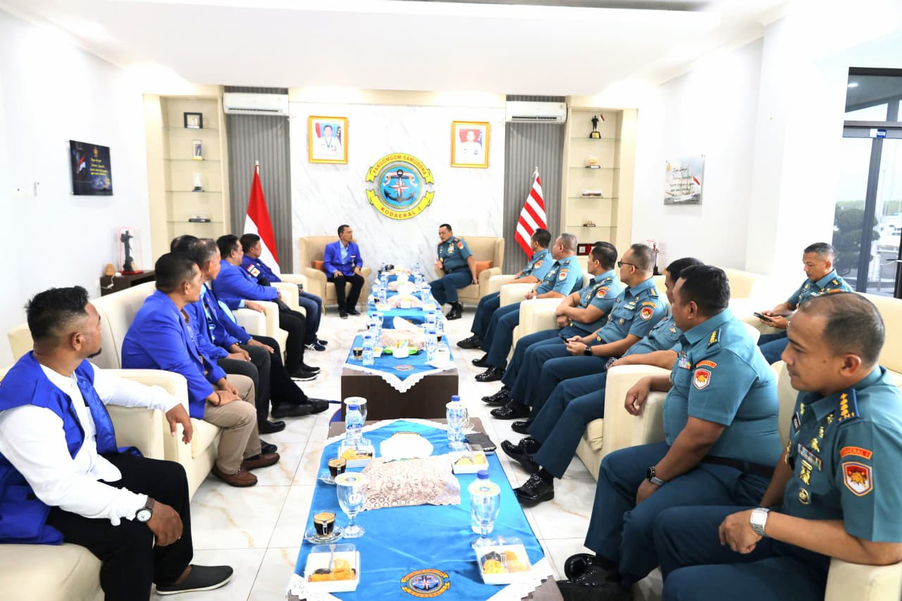 Dankodaeral I Terima Courtesy Call (CC) dari DPD Himpunan Nelayan Seluruh Indonesia (HSNI)