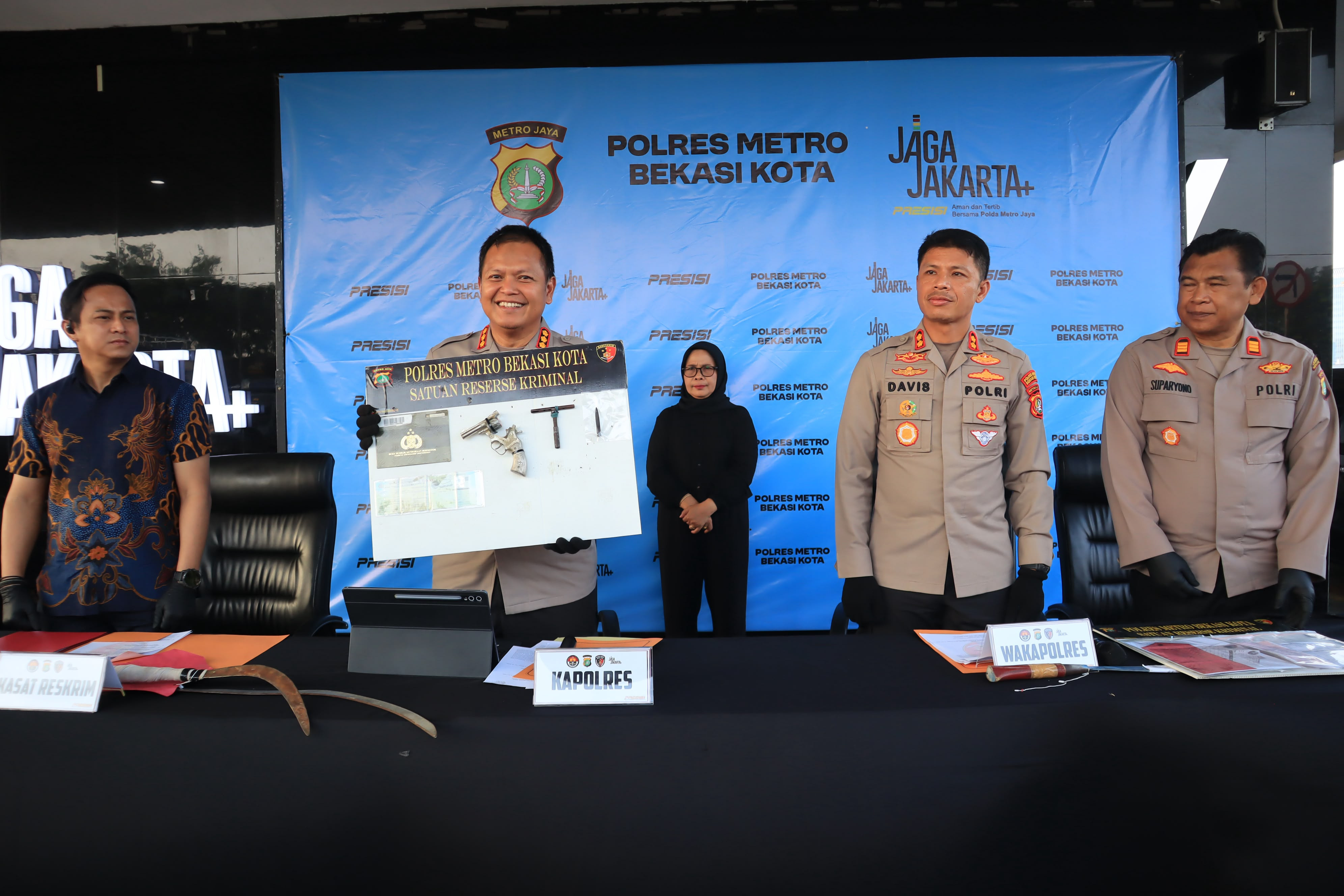 Gagalkan Aksi Curanmor di Kranji, Polres Metro Bekasi Kota Bekuk Dua Pelaku Pasca-Pesta Miras