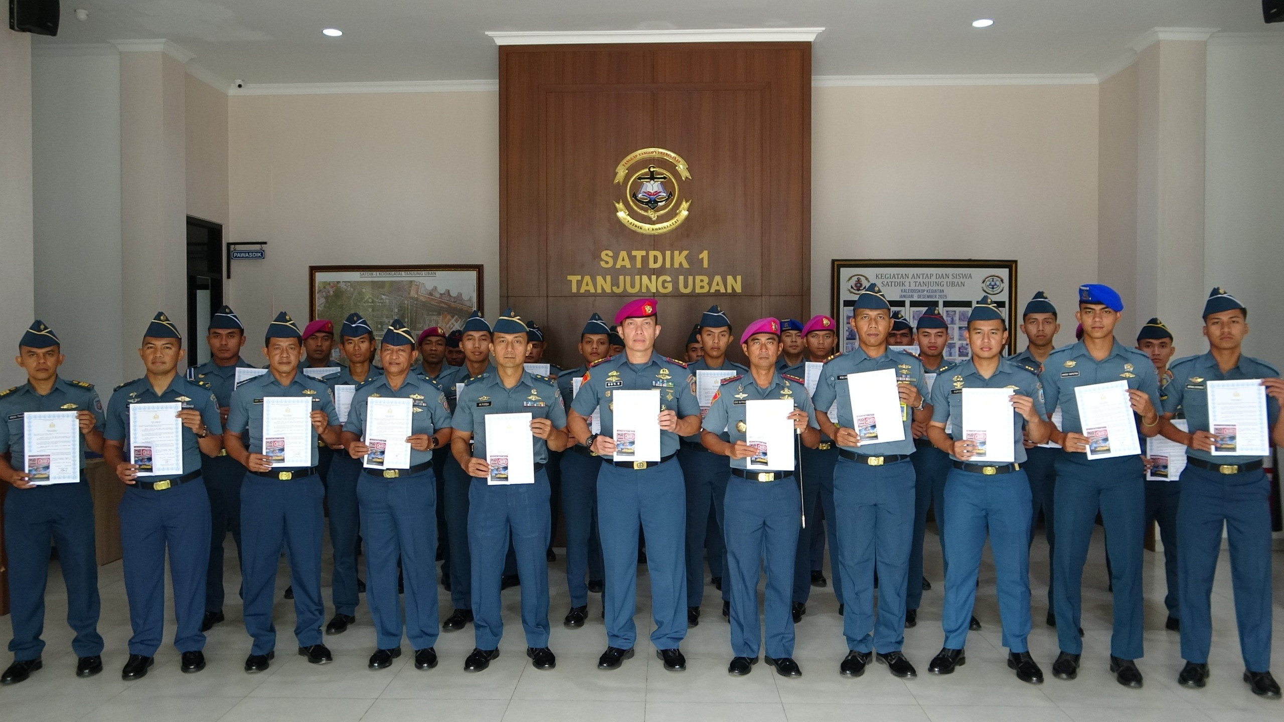 Satdik 1 Kodiklatal Laksanakan Penandatanganan Pakta Zona Integritas