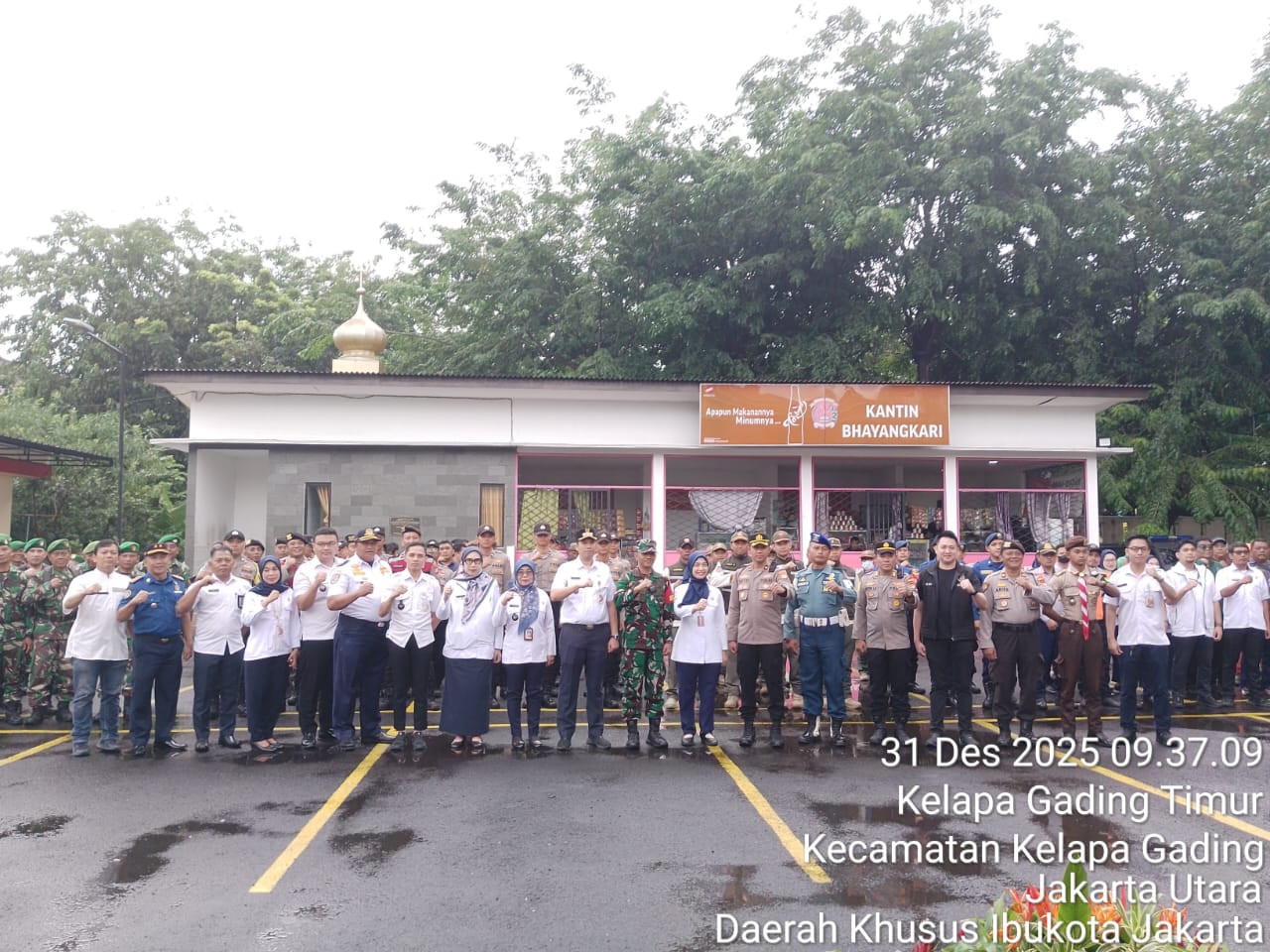 Sinergi TNI–Polri dan Pemda, Apel Gelar Pasukan Ops Lilin Jaya 2025 Digelar di Kelapa Gading