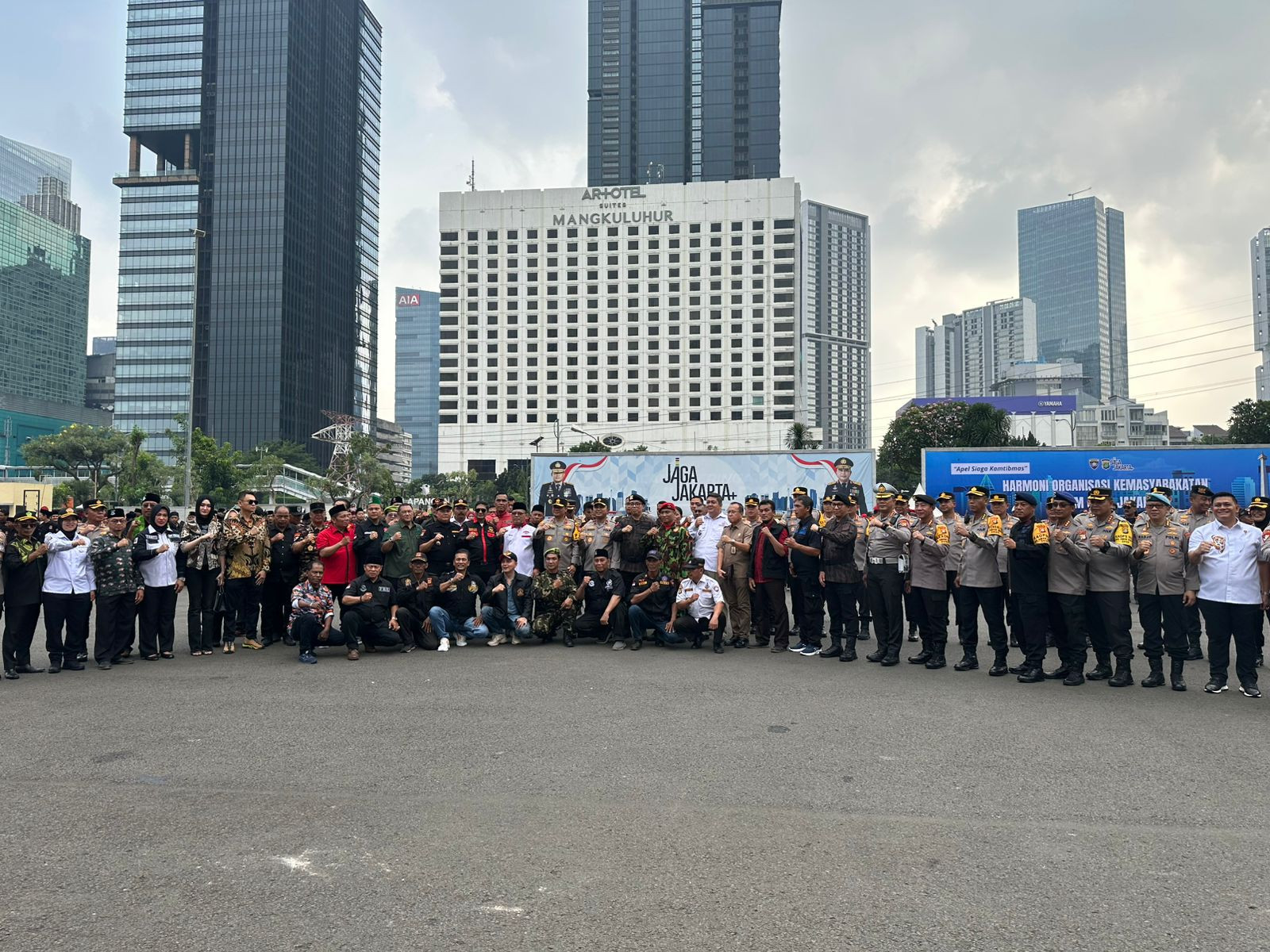 Organisasi Kemasyarakatan se-Jakarta Nyatakan Sikap Dukung Polri, Siap “Jaga Jakarta” Bersama
