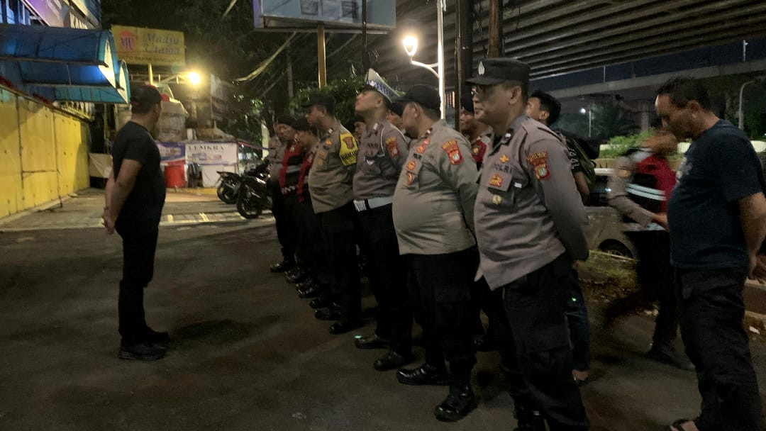 Polsek Bekasi Selatan Gelar Patroli Skala Besar, Perkuat Kondusivitas Kamtibmas Wilayah