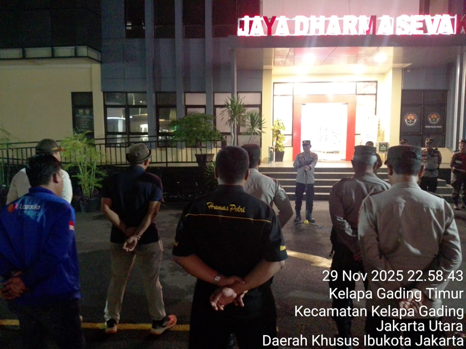 Apel KRYD, Polsek Kelapa Gading Perkuat Pengamanan Malam Akhir Pekan