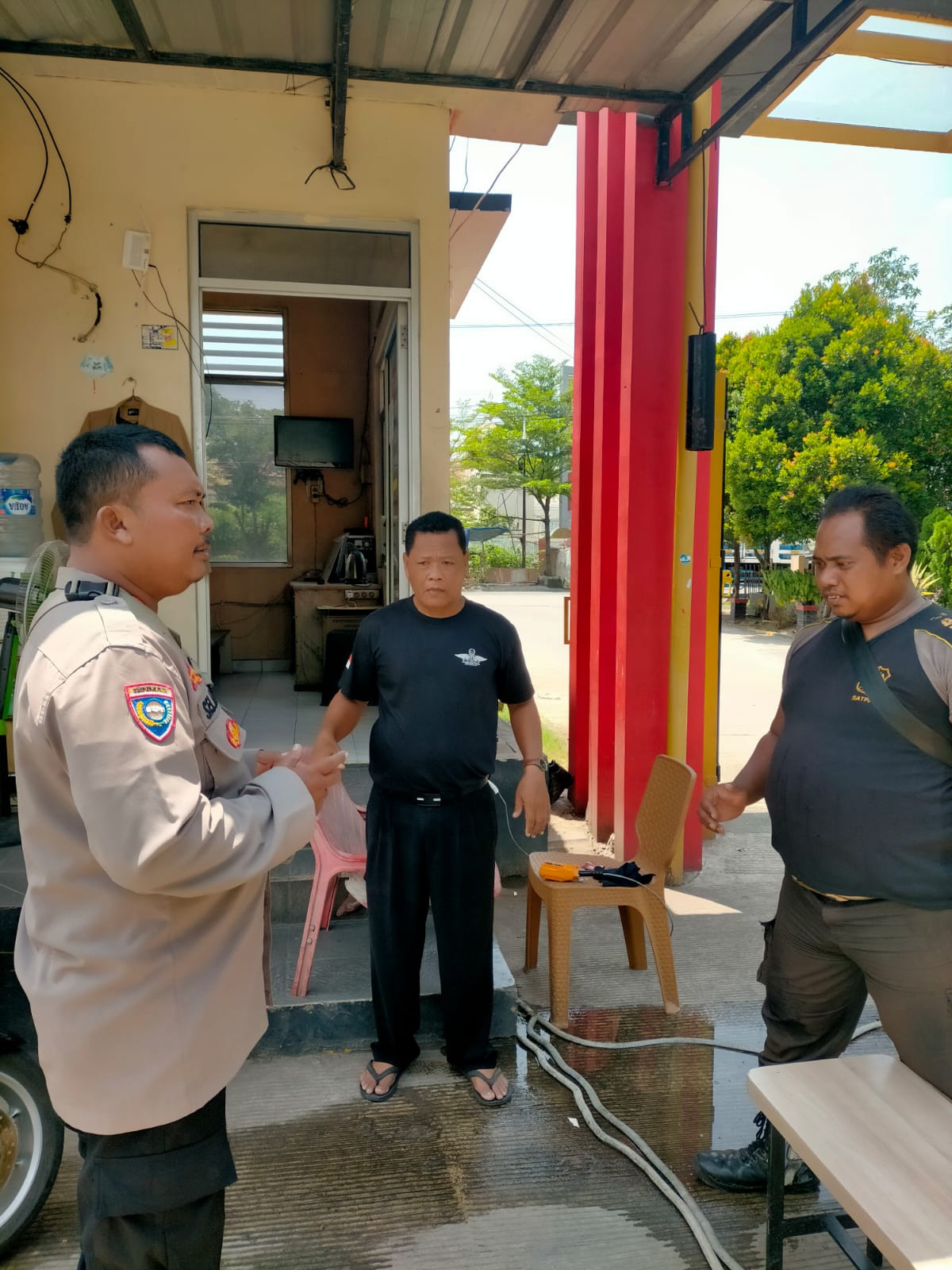 Jaga Kondusivitas Wilayah, Polsek Medan Satria Gelar Patroli Dialogis di Perumahan Permata Harapan