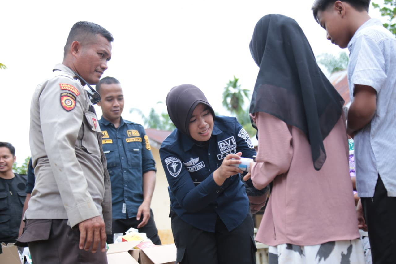 Permudah Akses Kesehatan Pascabanjir, Polri Laksanakan Patroli Medis di Aceh Tamiang