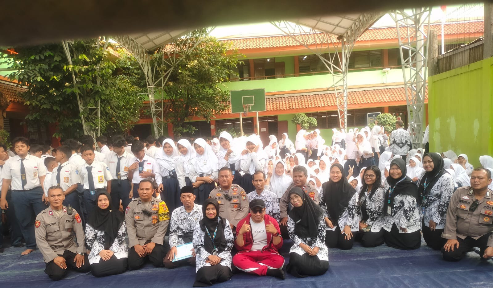 Polsek Pademangan Gelar Police Go to School, Edukasi Bahaya Narkoba dan Kenakalan Remaja