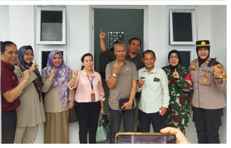 Kapolsek Dramaga Hadiri Sosialisasi Pengadaan Lahan Puskesmas Purwasari, Ajak Warga Jaga Kondusifitas