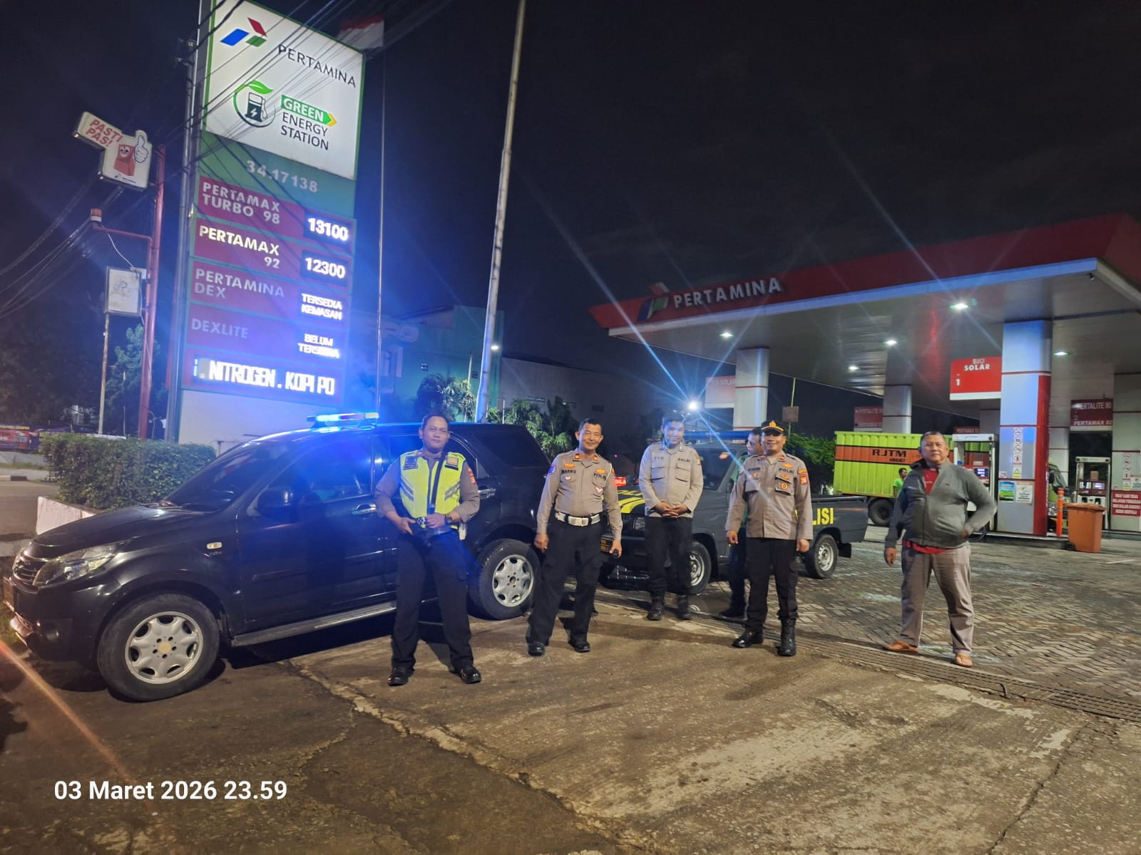 Polsek Bekasi Barat Optimalkan Patroli: Beri Rasa Aman bagi Masyarakat Selama Ramadhan