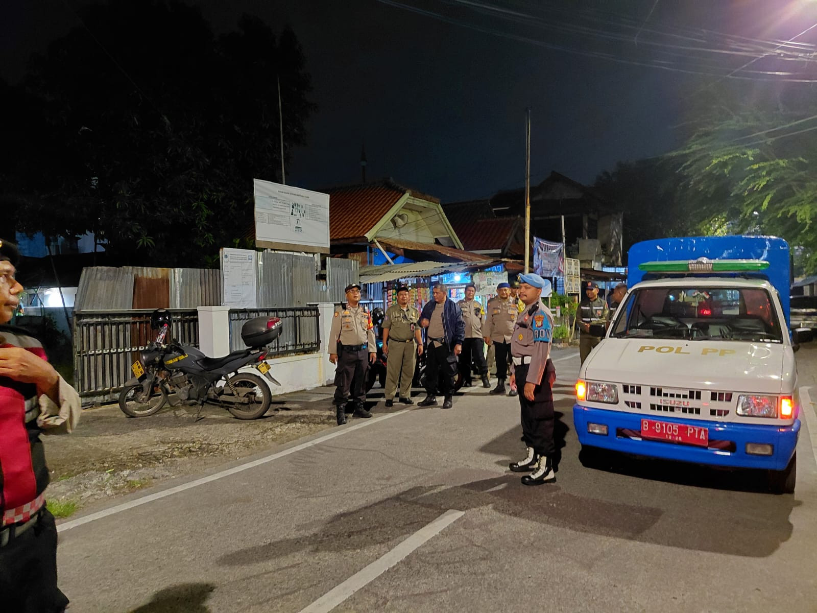 Jaga Jakarta, Polsek Koja Gelar Patroli Gabungan di Titik Rawan