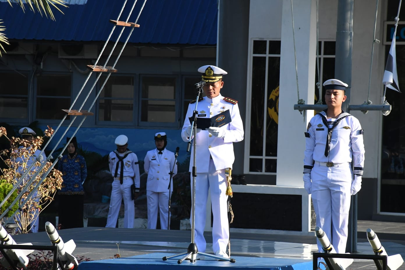 Lanal Sabang Gelar Upacara Peringatan Hari Dharma Samudera
